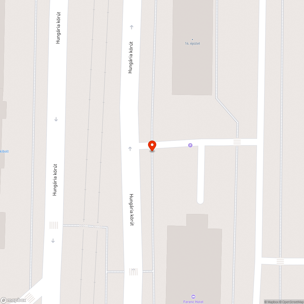 Veszélyesen megsüllyedt kerékpárút bejelentés helye