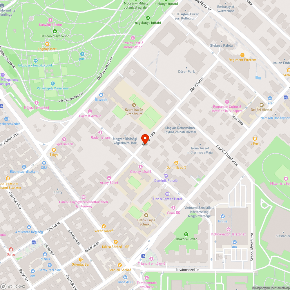 Lejárt műszakival parkoló autó bejelentés helye