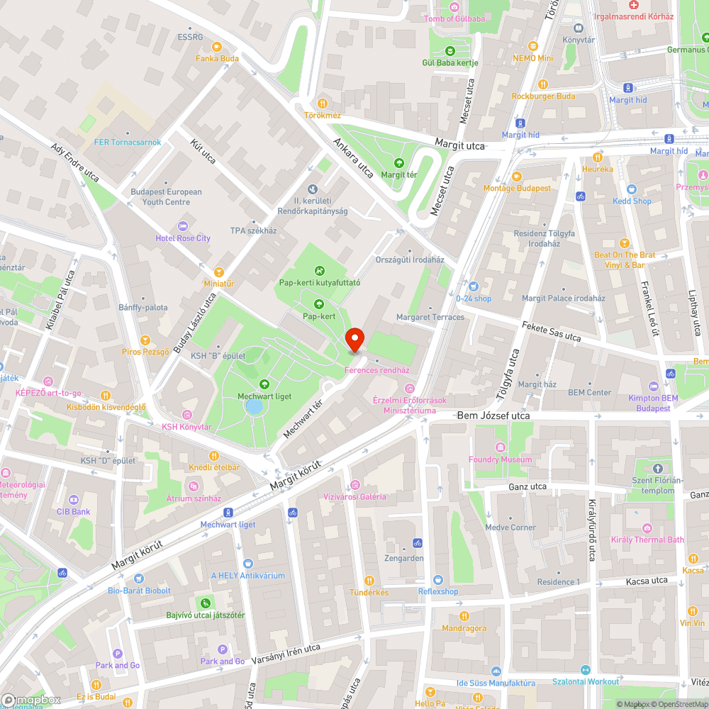 Szemeteskukák széttúrása bejelentés helye