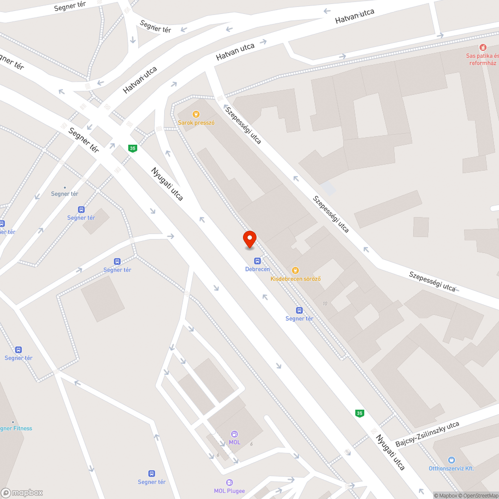 Utasváró állapota bejelentés helye