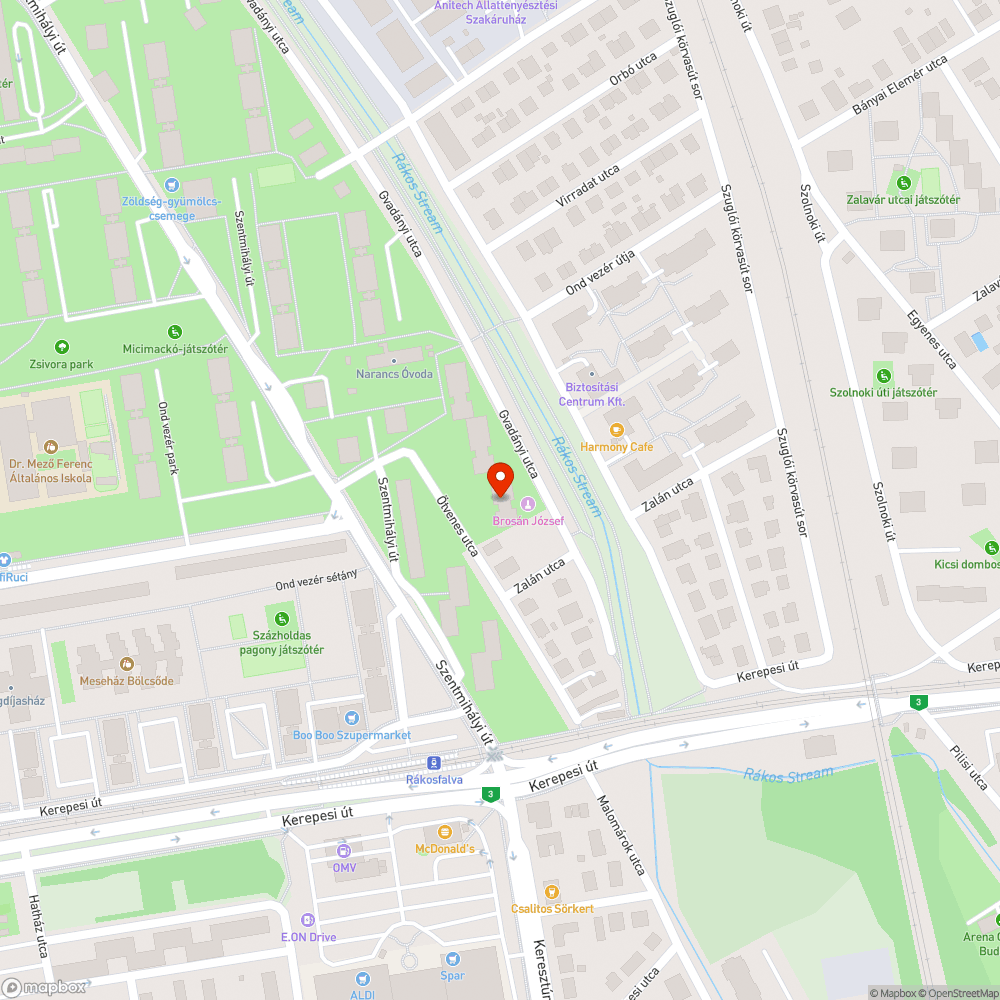 Közterületen illegálisan tárolt jármű bejelentés helye