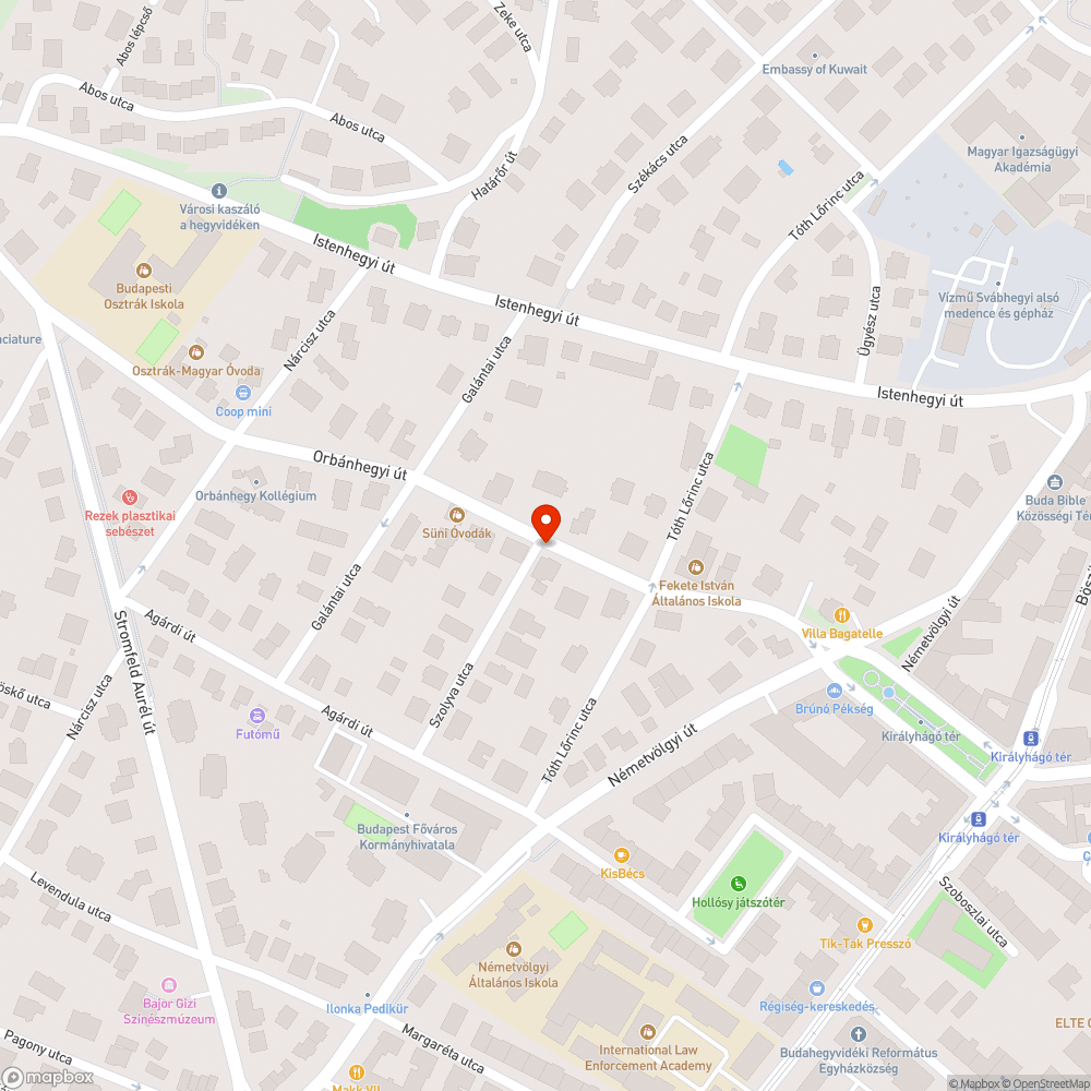 Kidöntött KRESZ tábla bejelentés helye