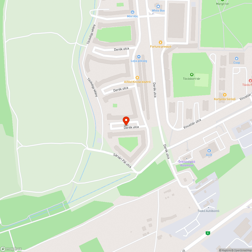 Ferde tábla bejelentés helye