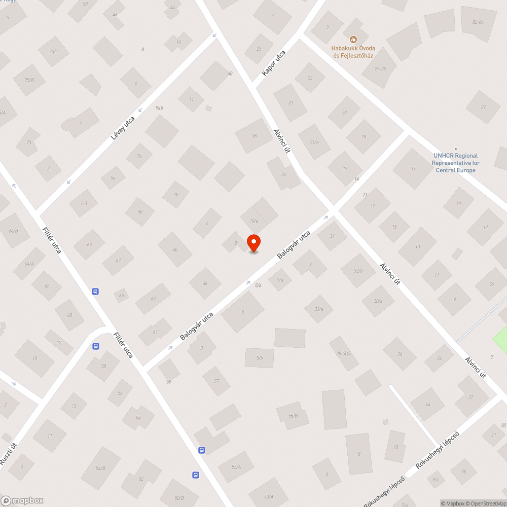 Elhagyott törött autó bejelentés helye