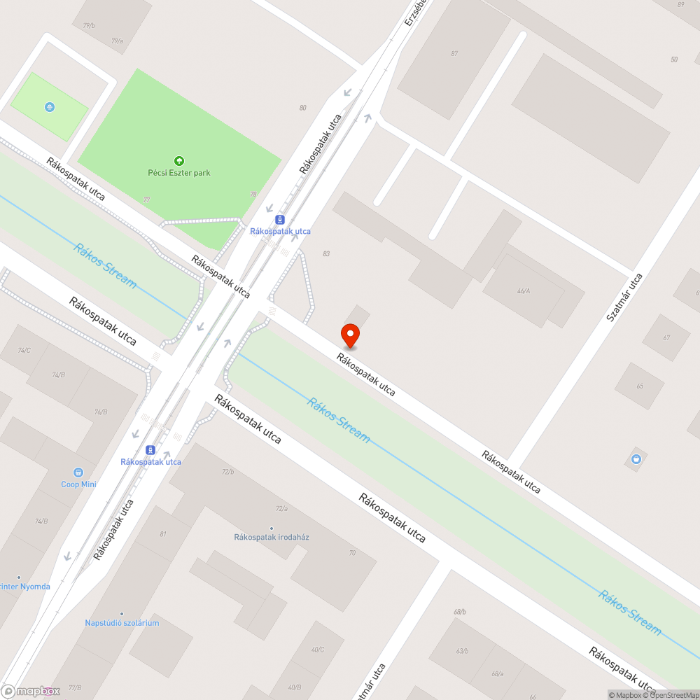 Roncs bejelentés helye