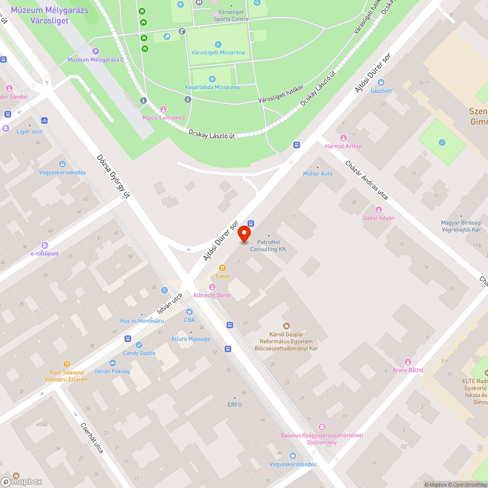 Szemét a buszmegálló környékén bejelentés helye