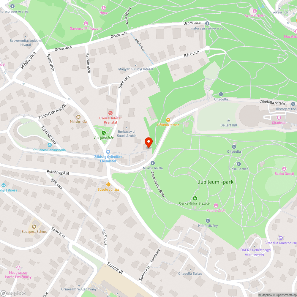 Poller hever (szögletes) bejelentés helye