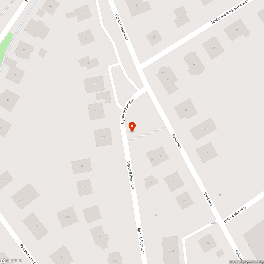Ugron Gábor utca várakozás bejelentés helye
