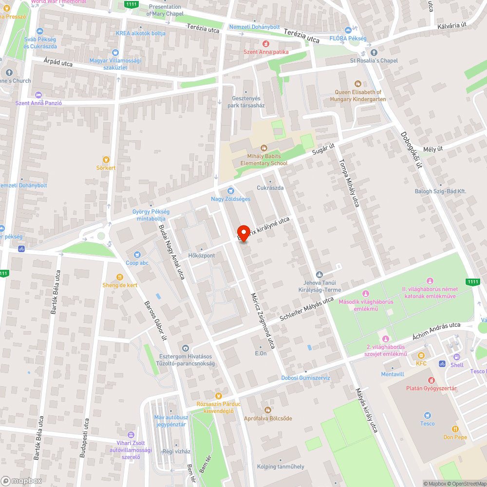 Régóta egy helyben parkoló jármű bejelentés helye