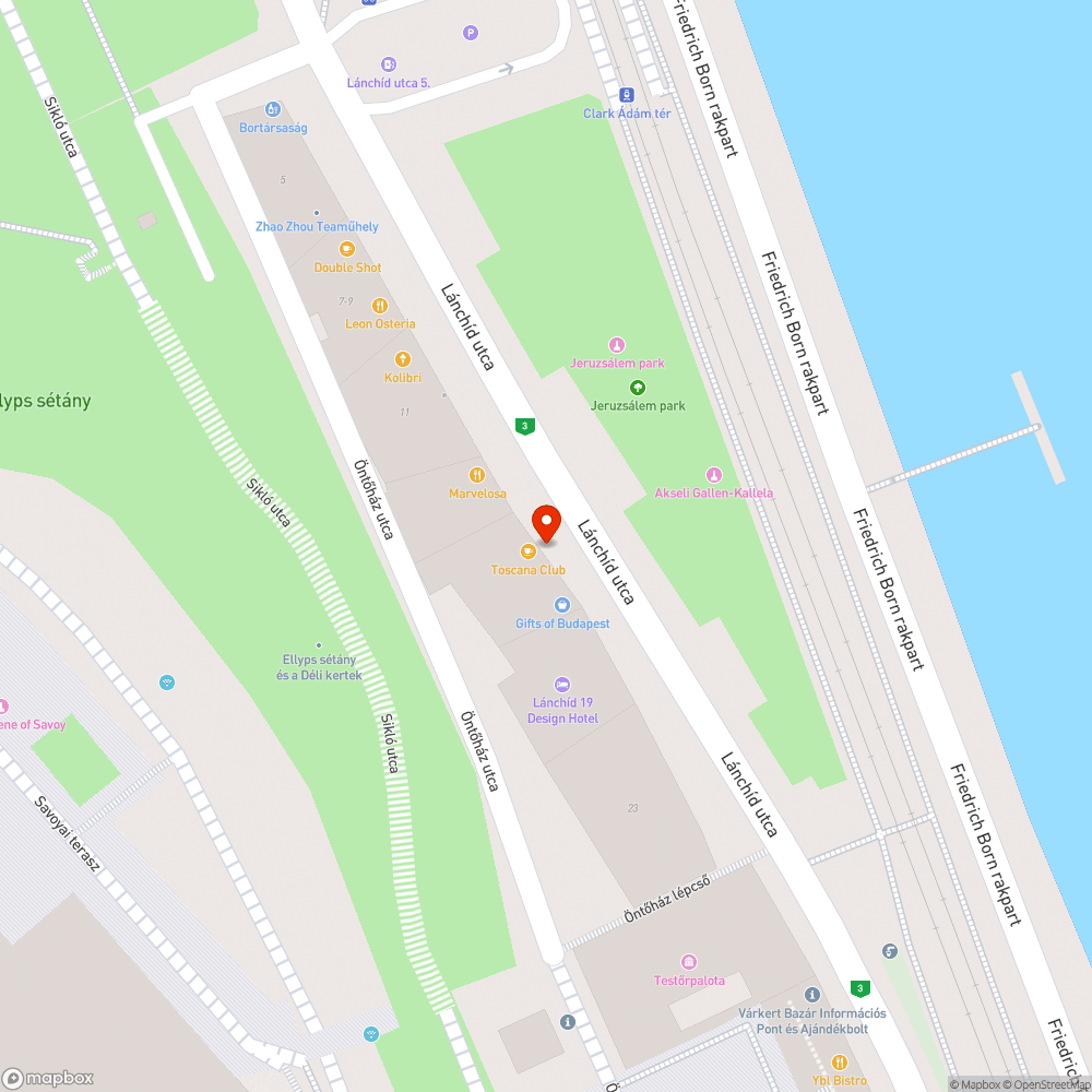 Elfoglalt járda bejelentés helye