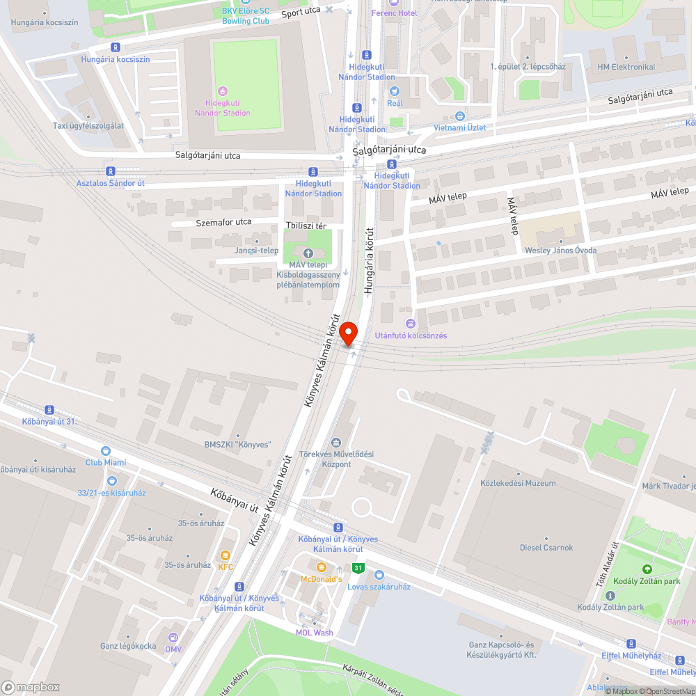 Takarítatlan terület bejelentés helye