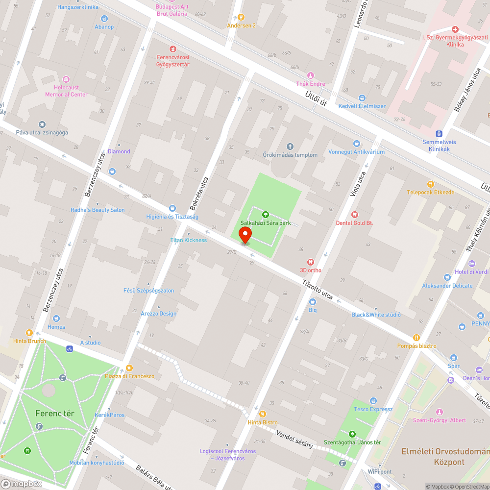 Kérlek, takarítsd fel az utcát bejelentés helye