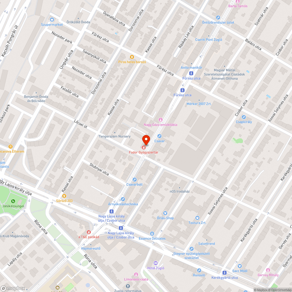 Sérült kerítés bejelentés helye