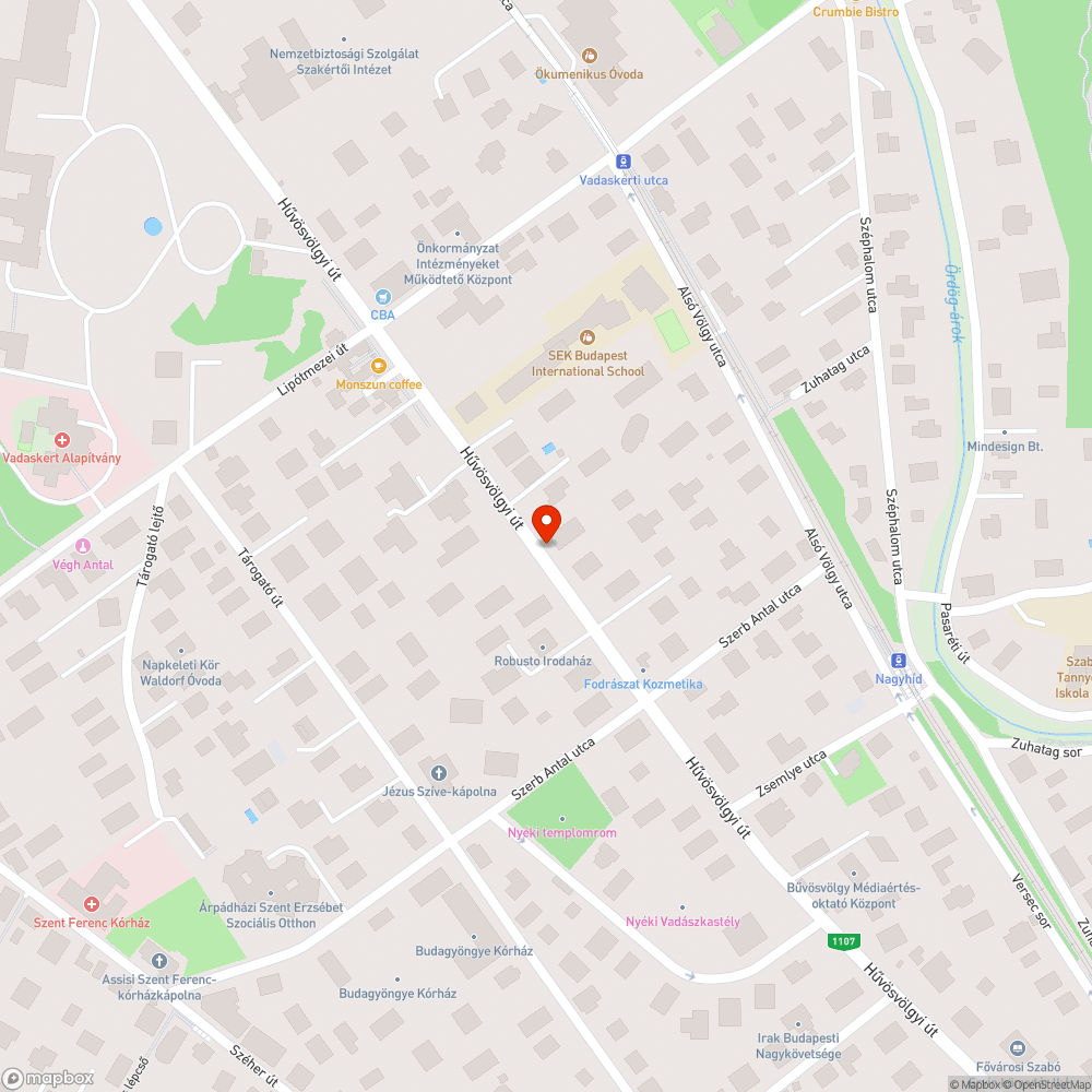 Elhagyott VW a Hűvösvölgyi úton bejelentés helye