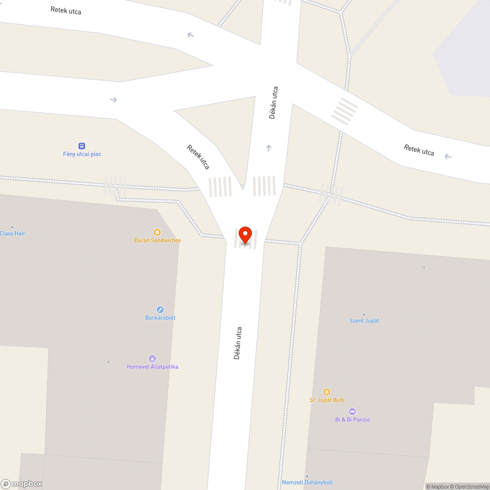 Lekopott zebra bejelentés helye