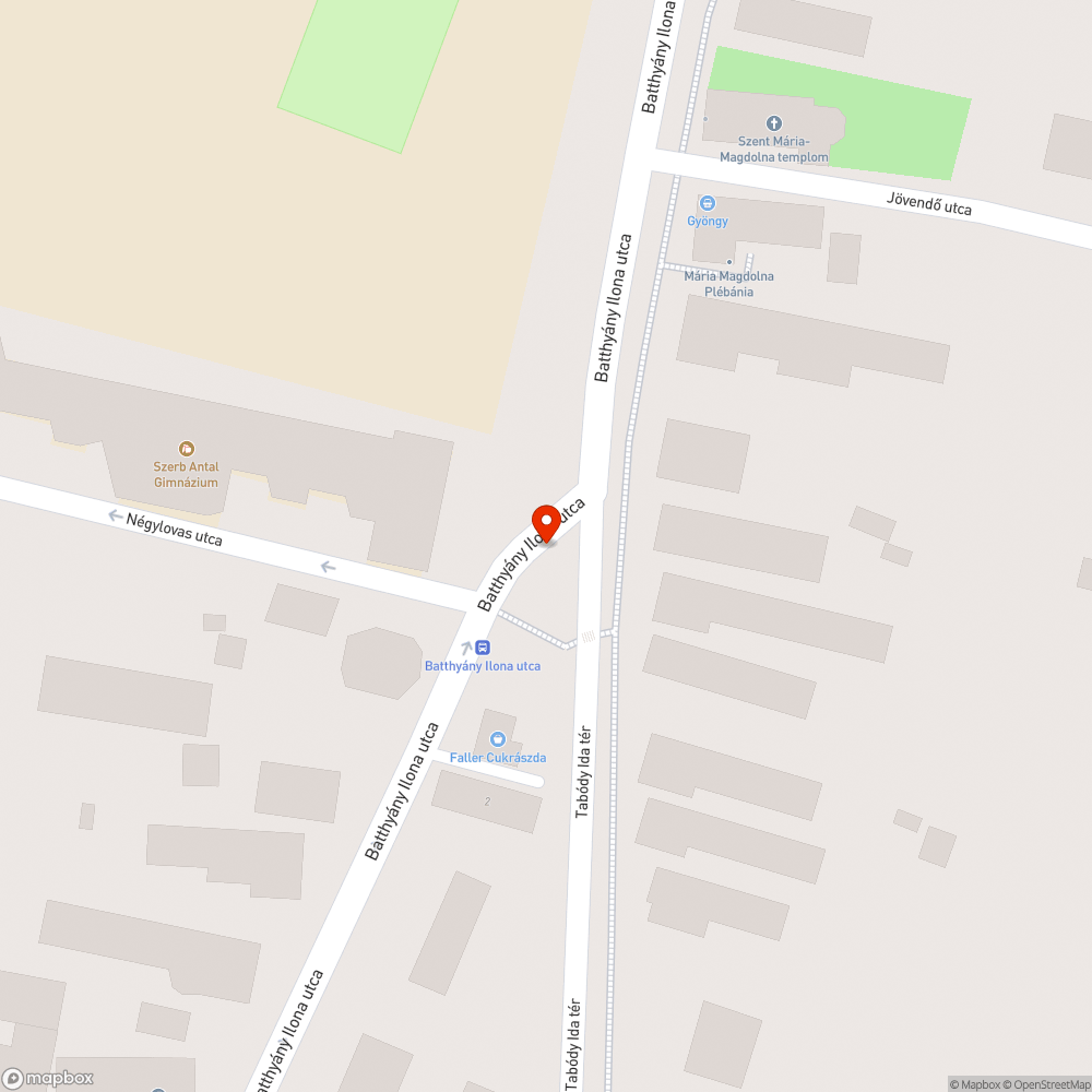 Elmozdult beton kocka bejelentés helye