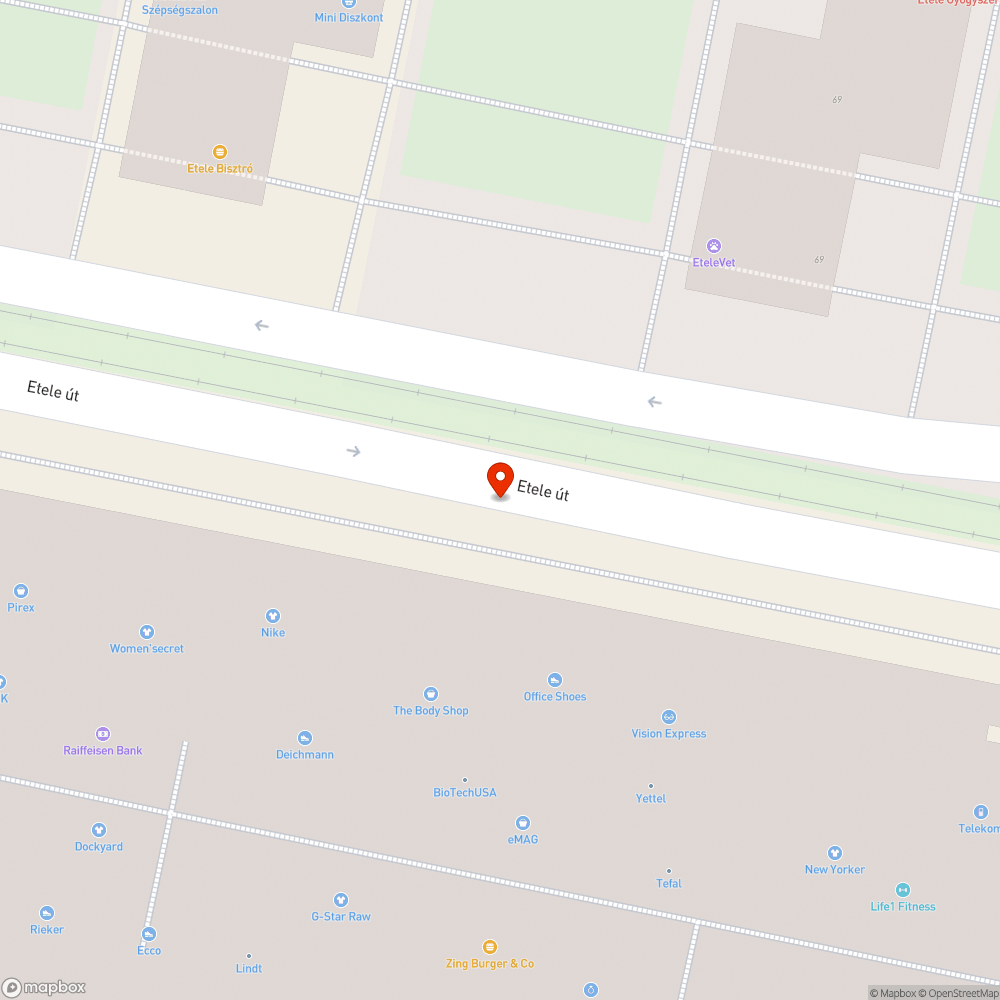 Oldalt nyitott utcai lámpa bejelentés helye