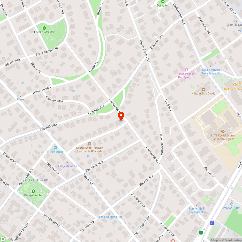 Parkolás csak saját felelősségre bejelentés helye