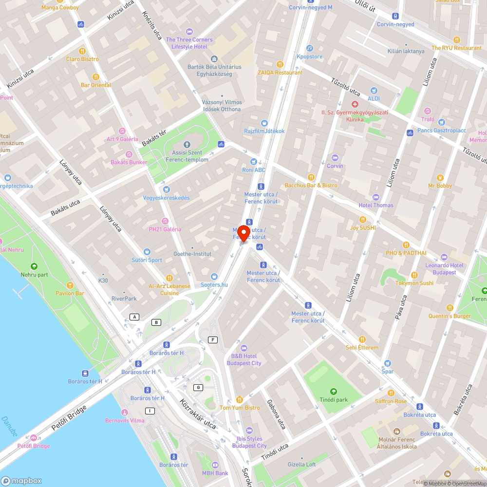 Eltömődött folyókaelemek bejelentés helye