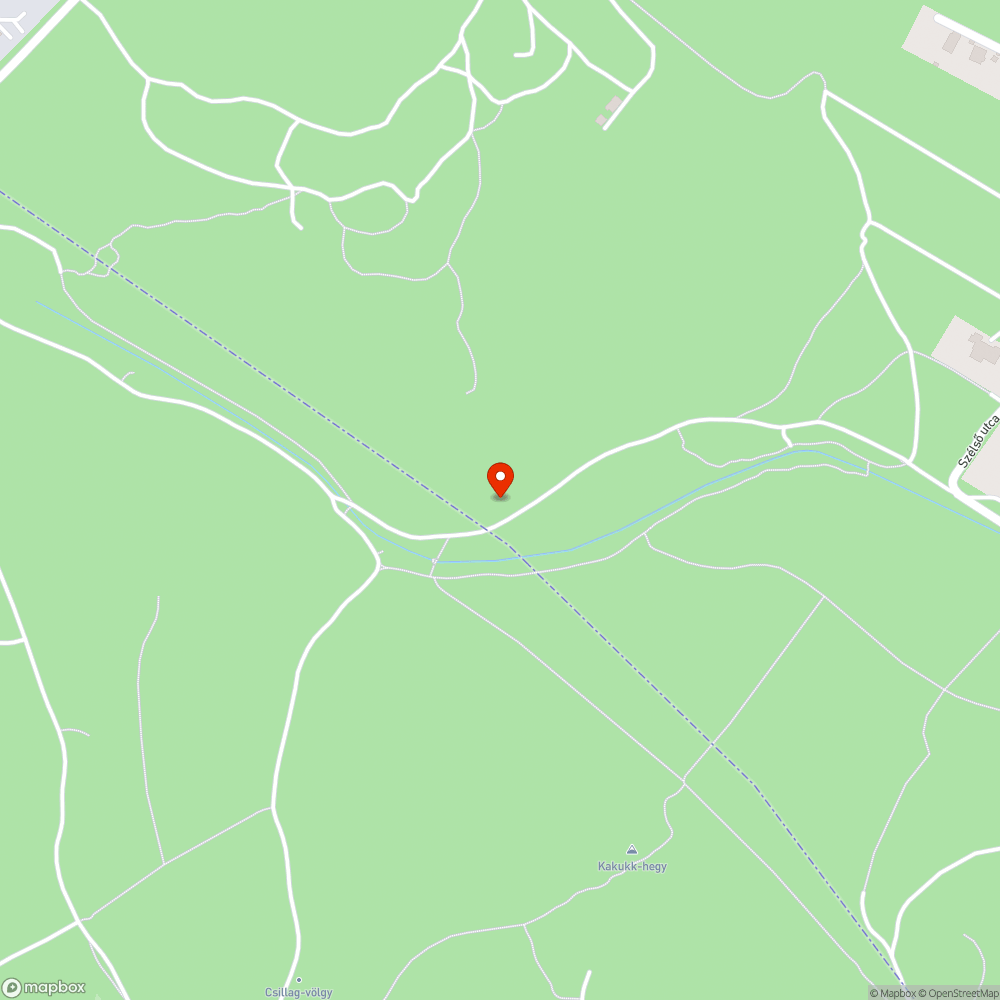 Kidőlt fa bejelentés helye