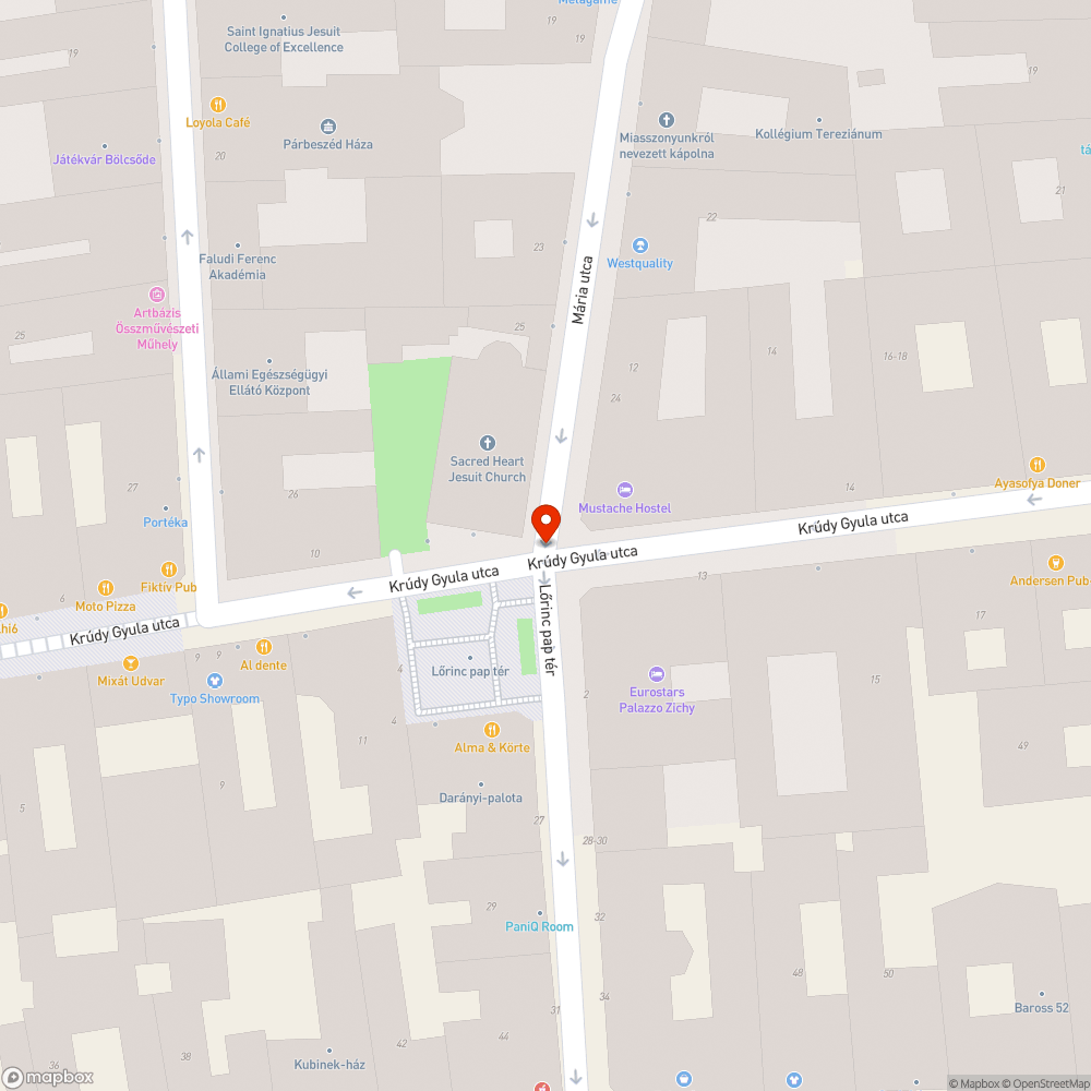 Úthibák bejelentés helye