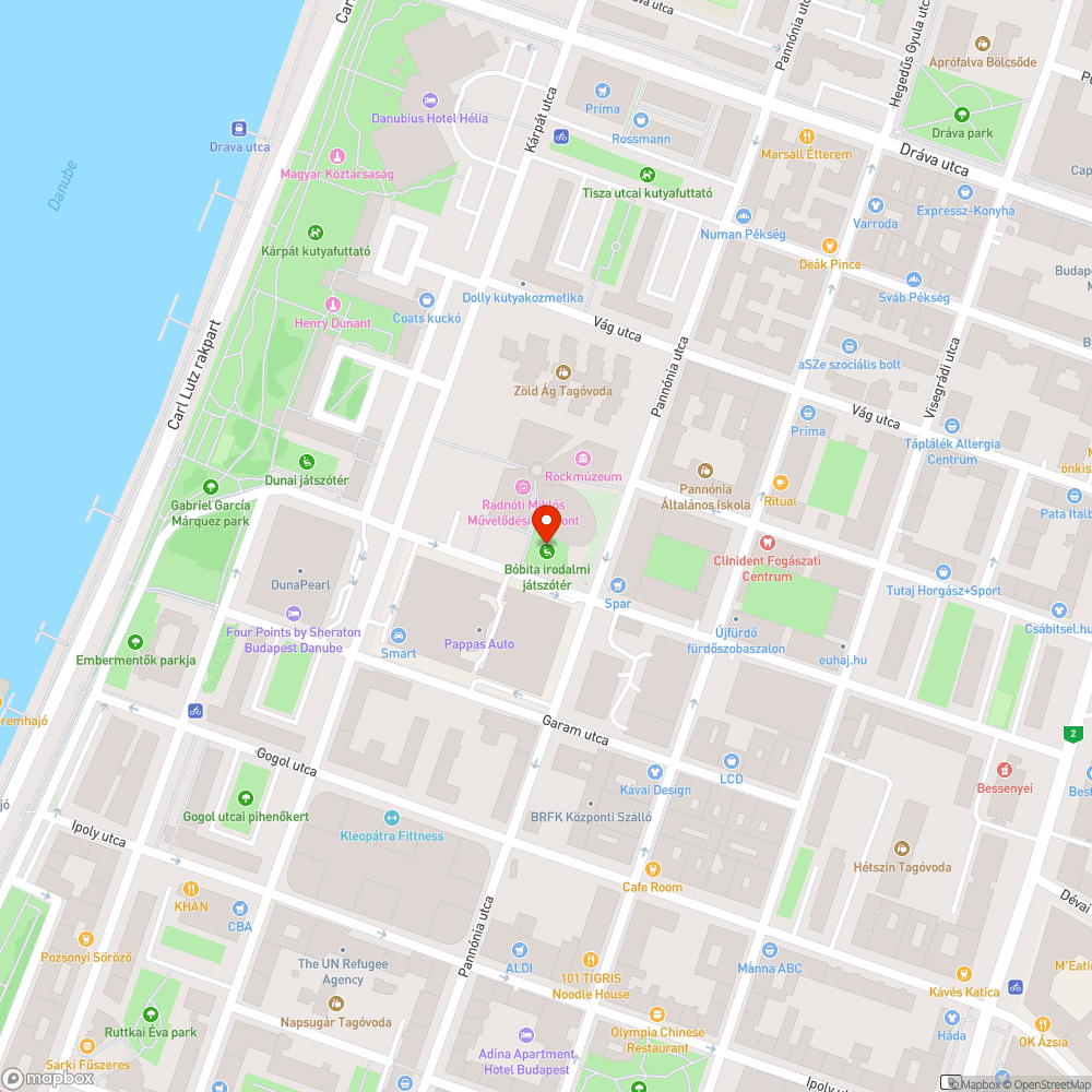 Törött kapu bejelentés helye