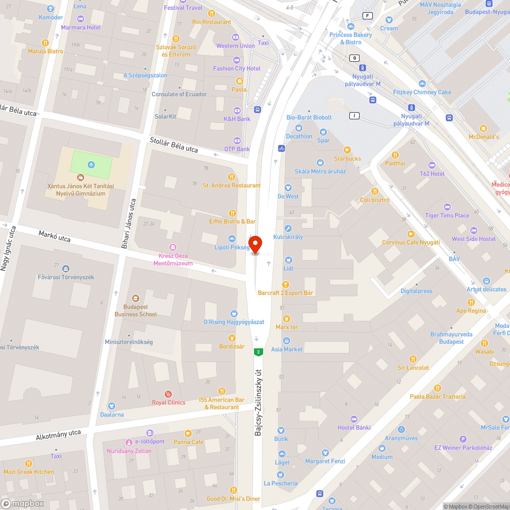 Vízfolyás bejelentés helye