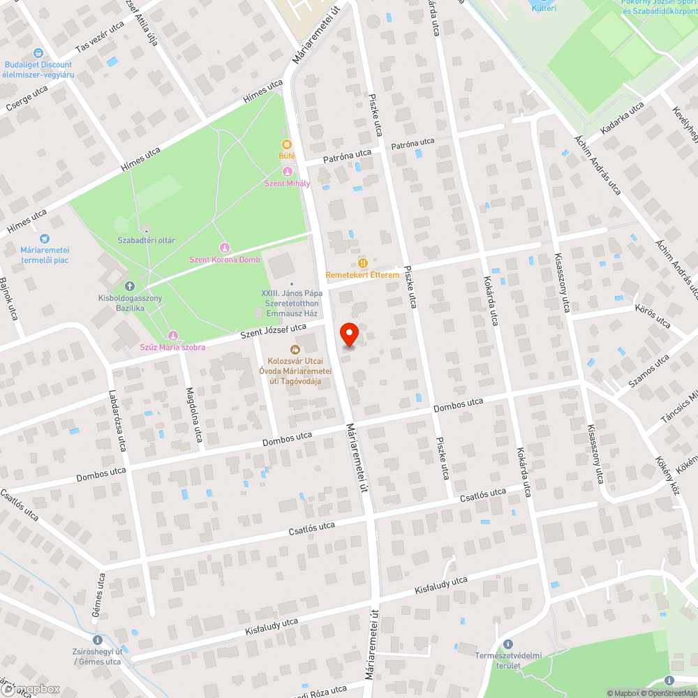 Homok a buszmegállóban bejelentés helye