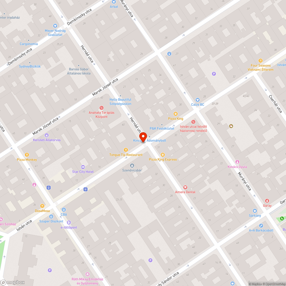 Lekopott gyalogosátkelő belváros bejelentés helye