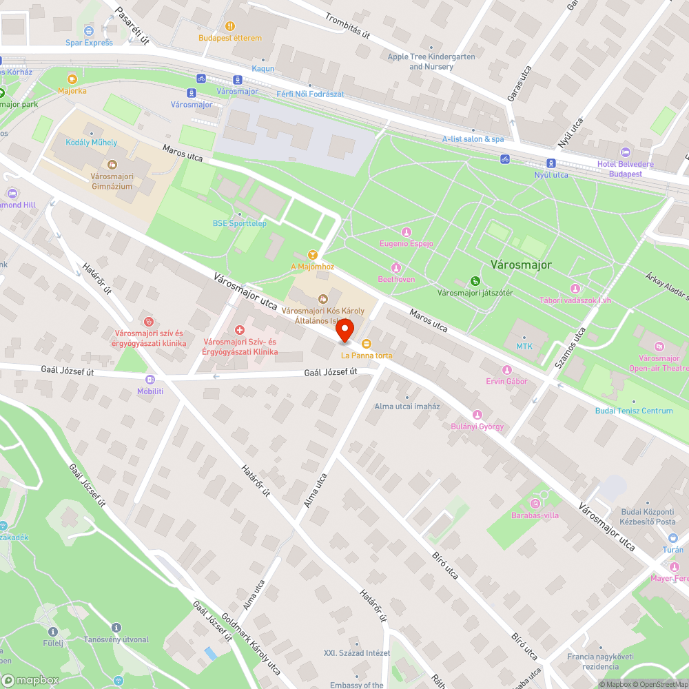 Nem működő jelzőlámpa bejelentés helye