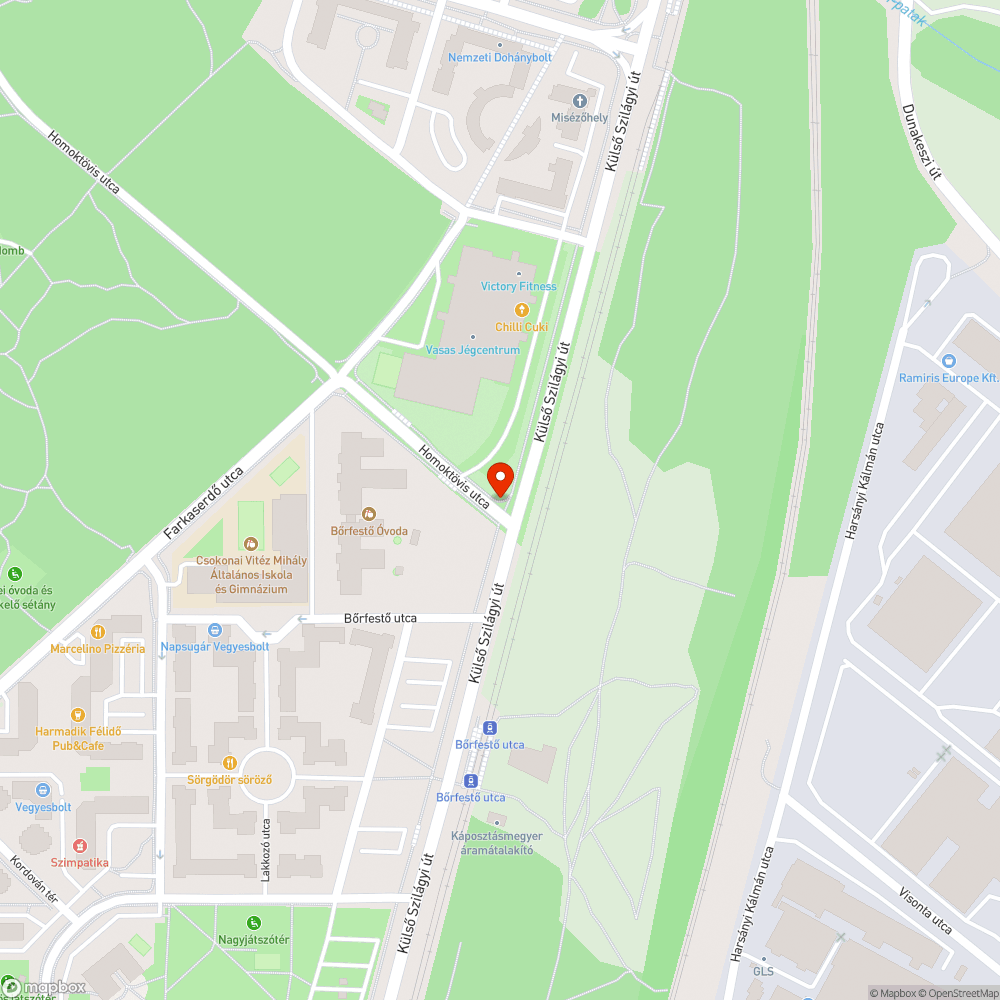 Hiányzó zebra bejelentés helye