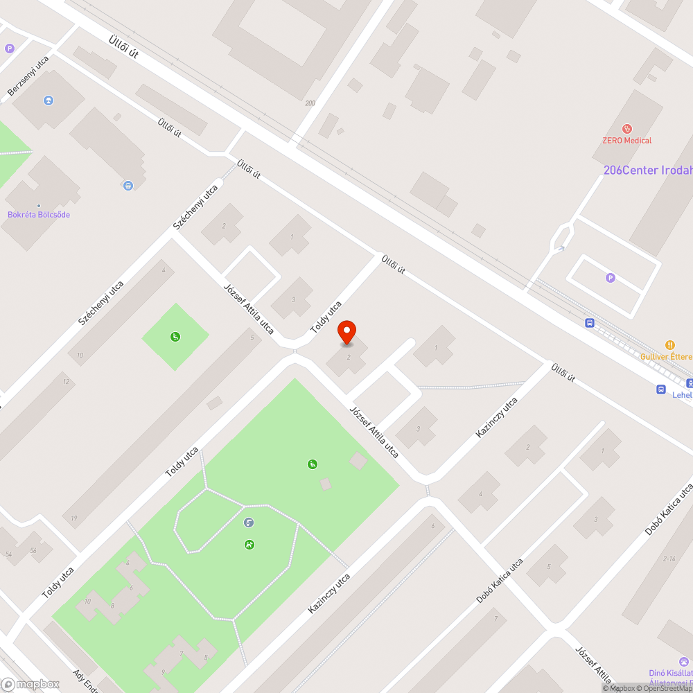 Parkolóban kiálló vasdarabok bejelentés helye