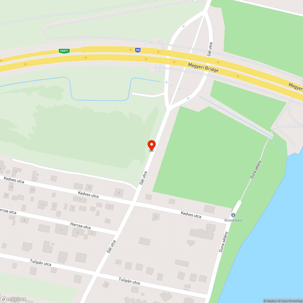 Éjszaka láthatatlan a sorompó bejelentés helye