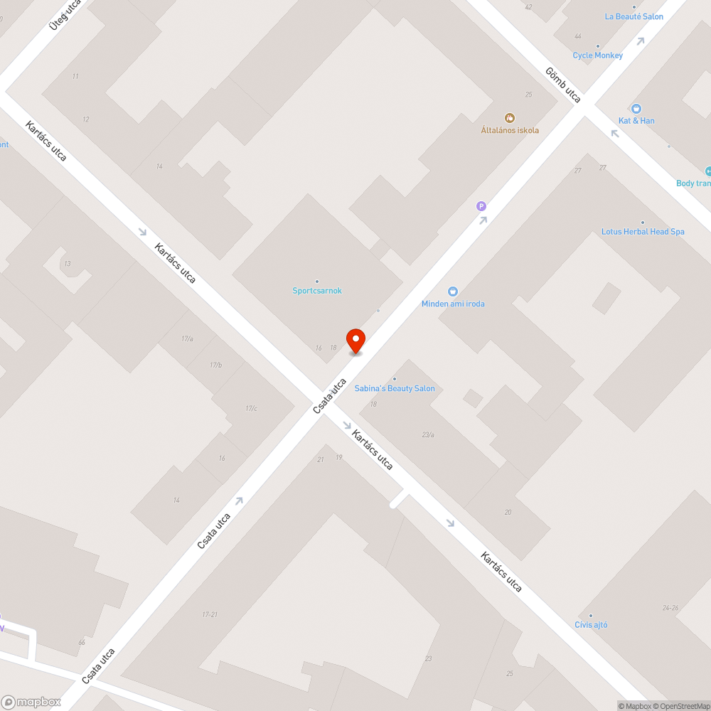 Graffitis közműszekrény bejelentés helye