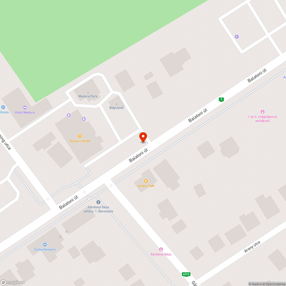 Elörgedett pad bejelentés helye