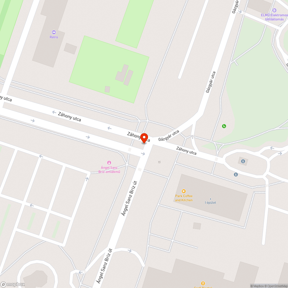 Kidöntött, veszélyes közúti tábla bejelentés helye