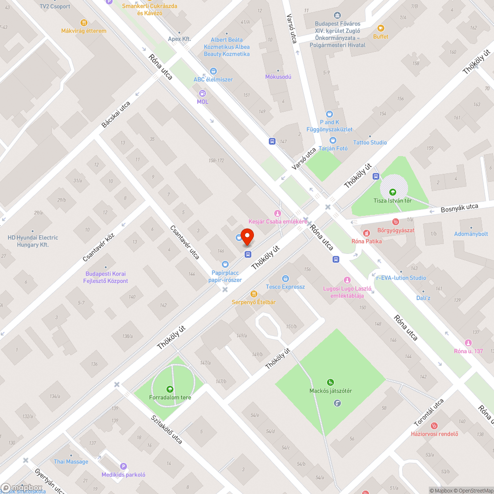 Kijelölt rakodóhely igény bejelentés helye