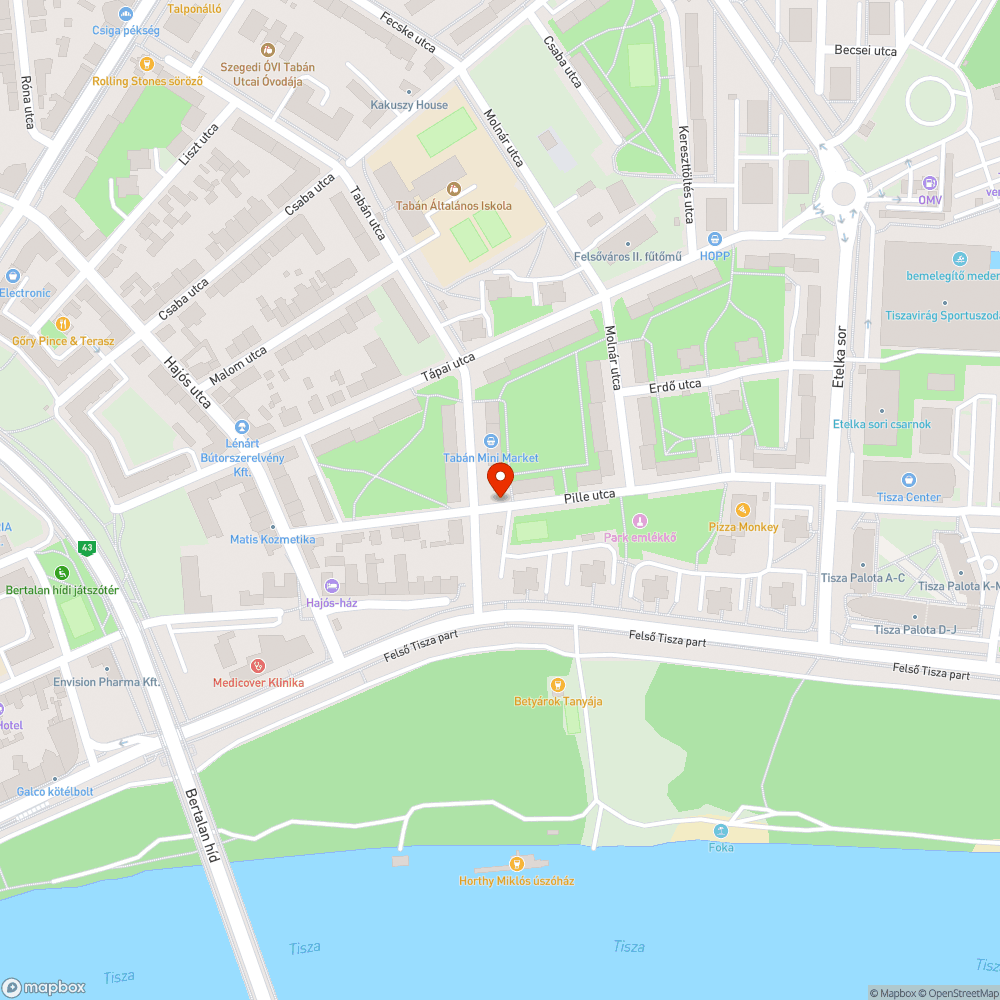 Zöld területen parkolás bejelentés helye