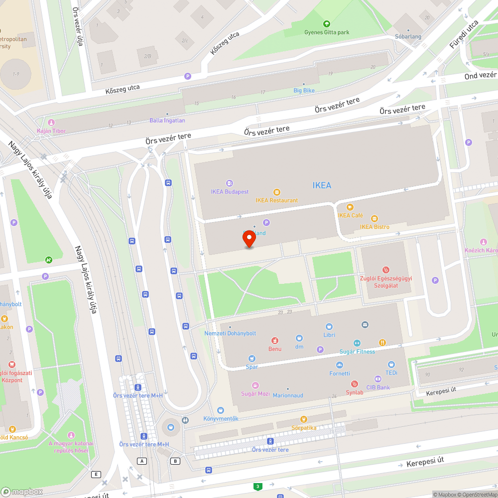 Letört szegélykövek bejelentés helye