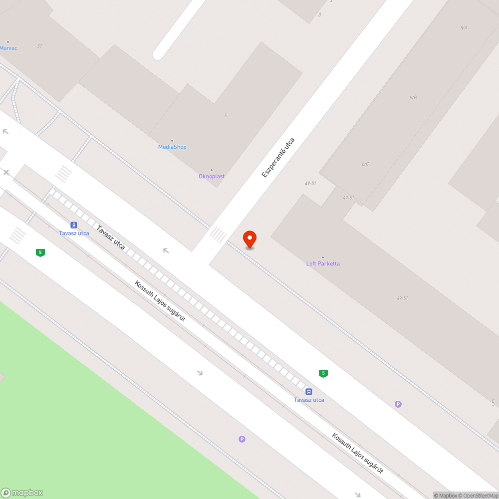 Útburkolatrepedés a kerékpárúton bejelentés helye