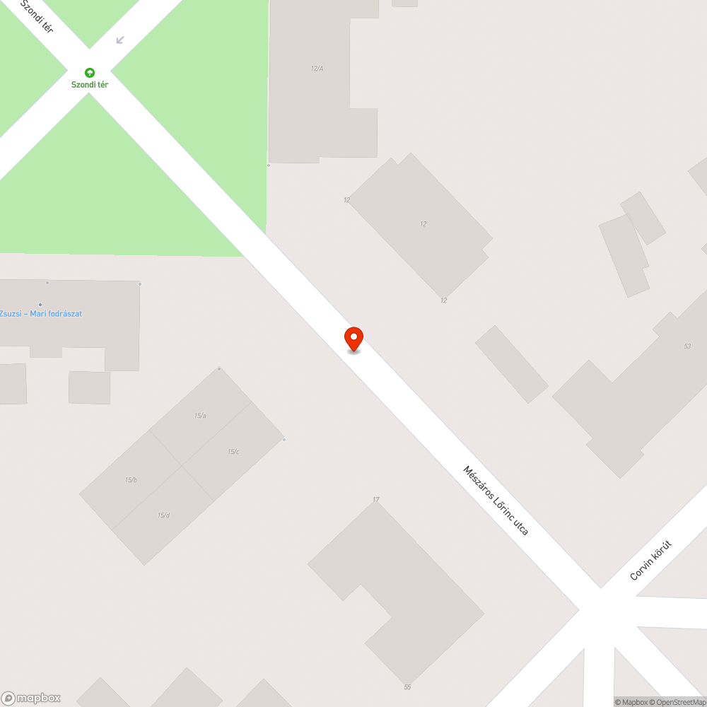 Elhasználódott gázelzáró bejelentés helye