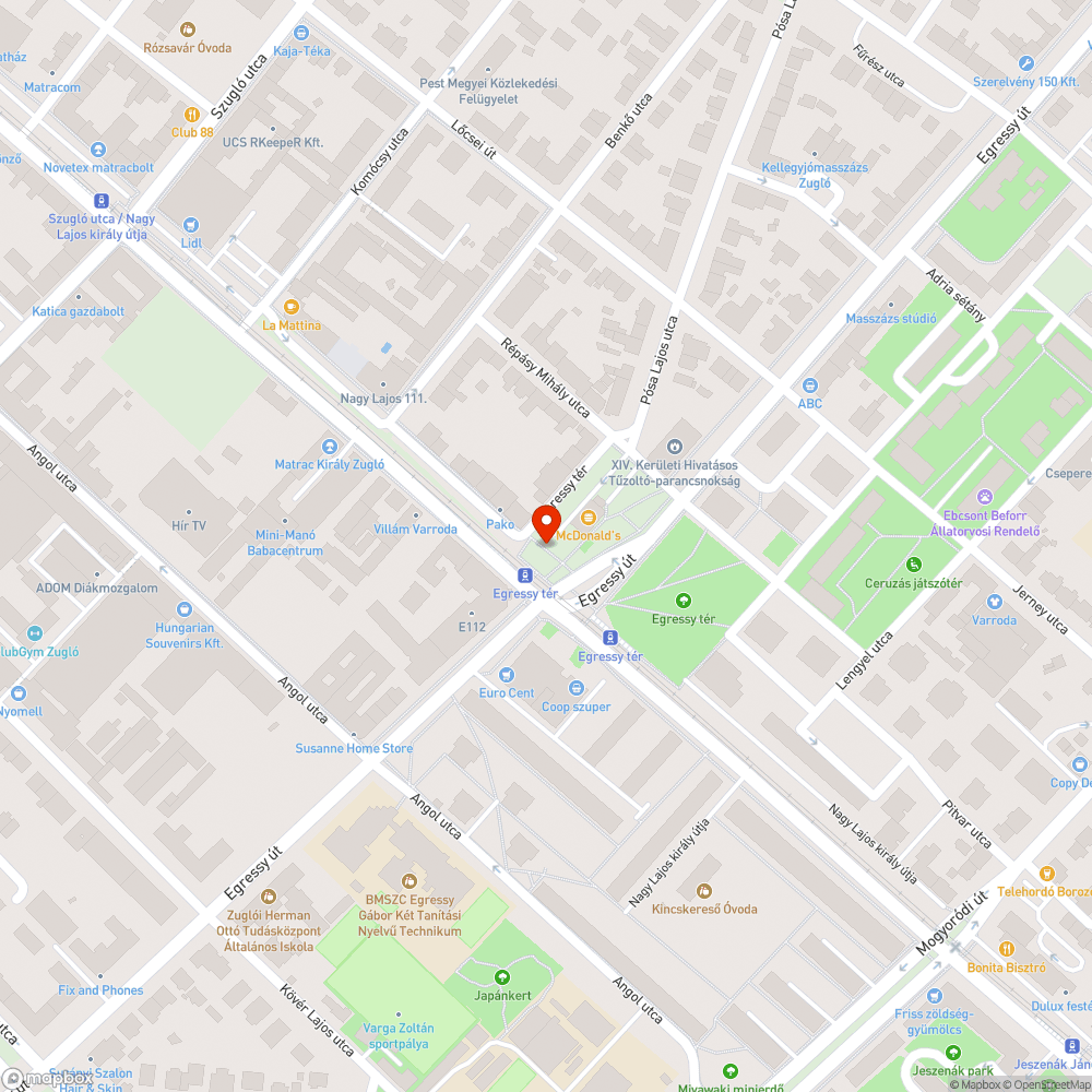 Zöldhulladèk bejelentés helye