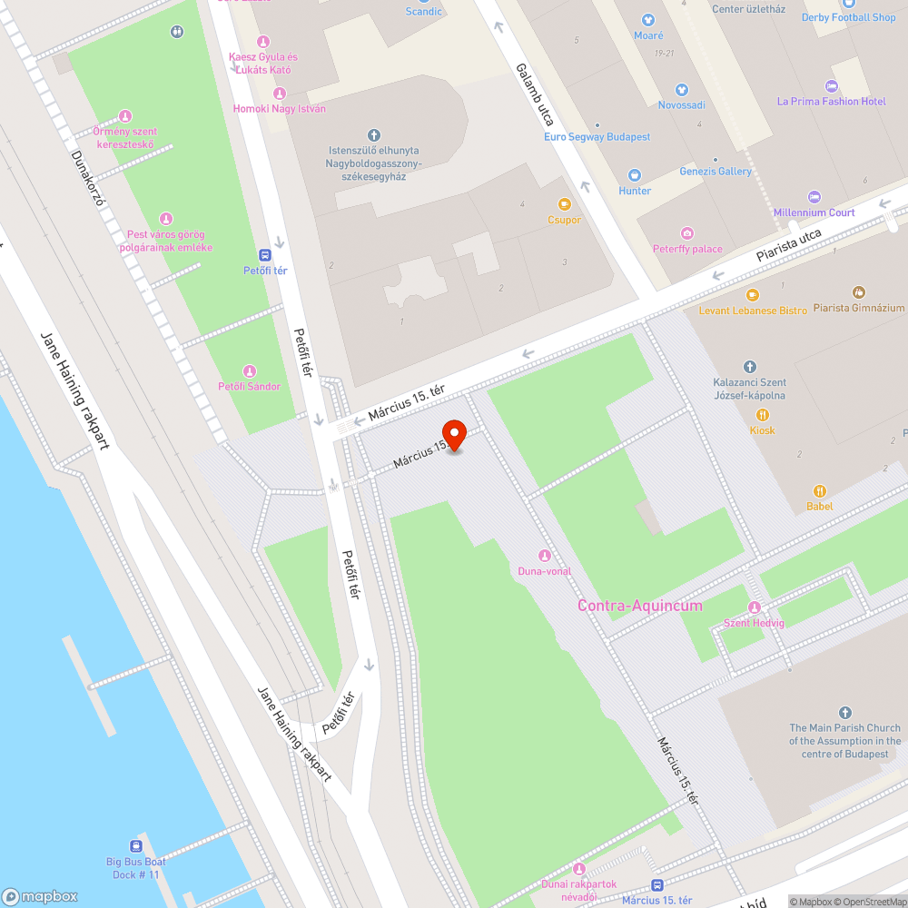 Botlásveszélyes,  törött,  kiálló kövek bejelentés helye