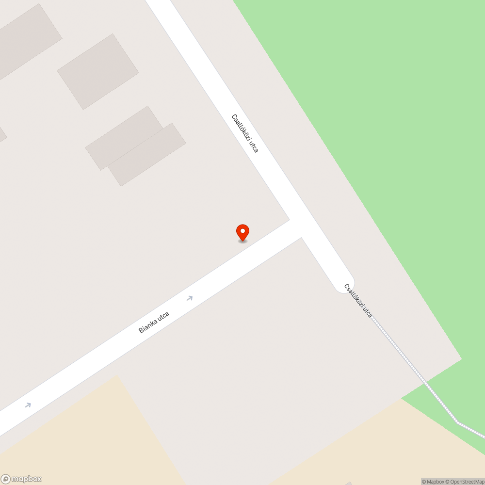 Veszélyes járda bejelentés helye