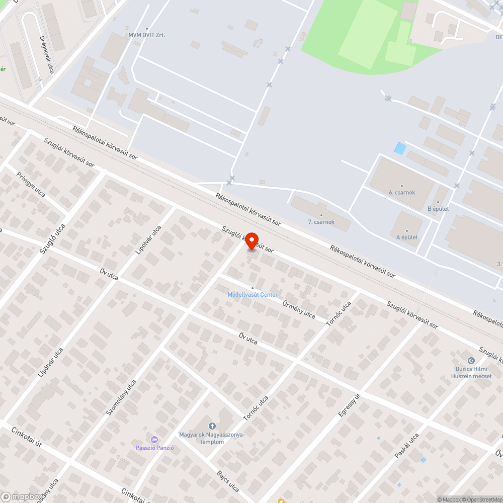 Szemét összeszedése a körvasút mentén bejelentés helye