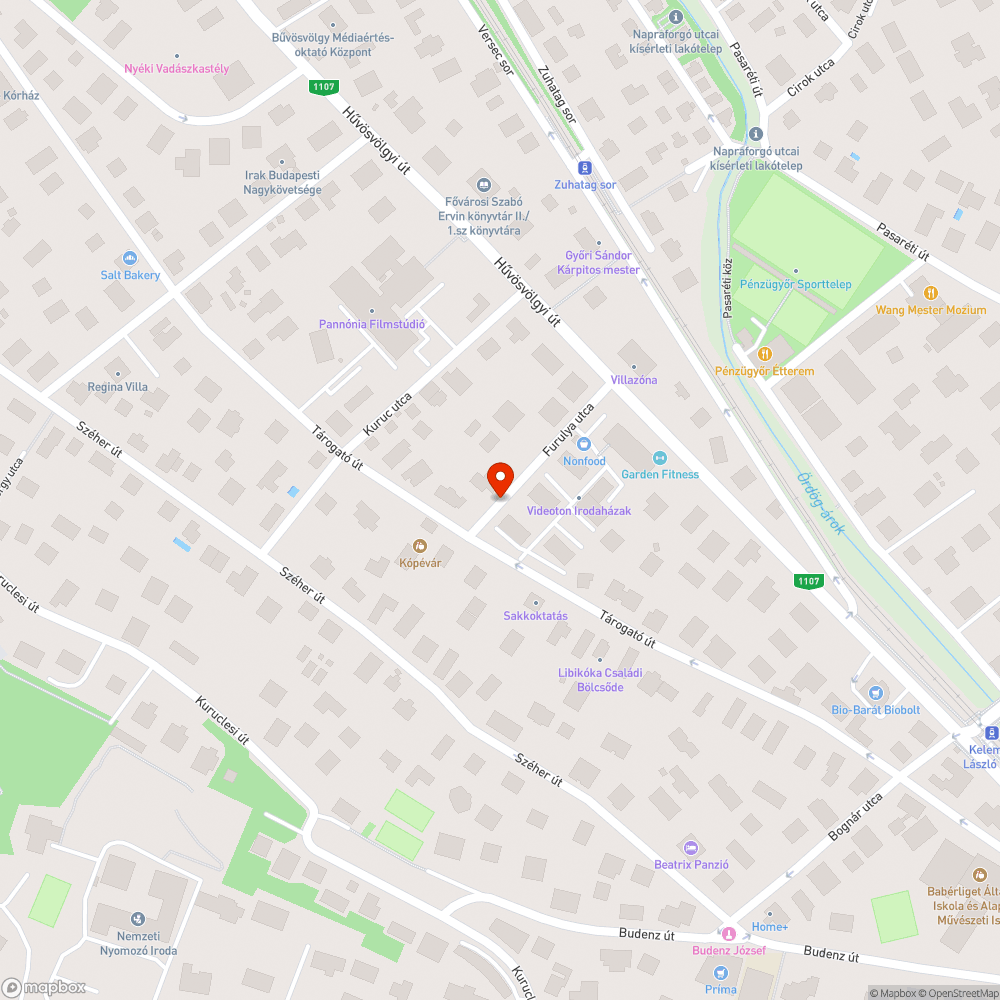 Sárréteg a Furulya utcában bejelentés helye