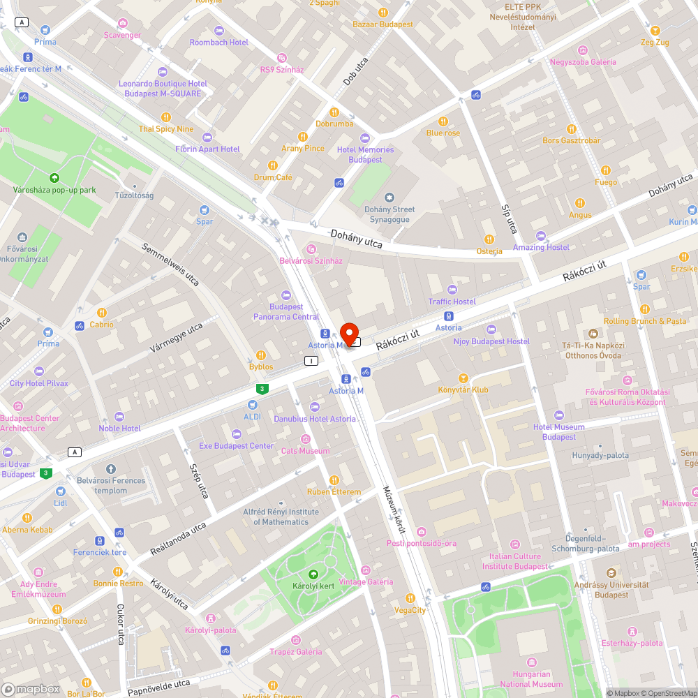 Graffiti bejelentés helye