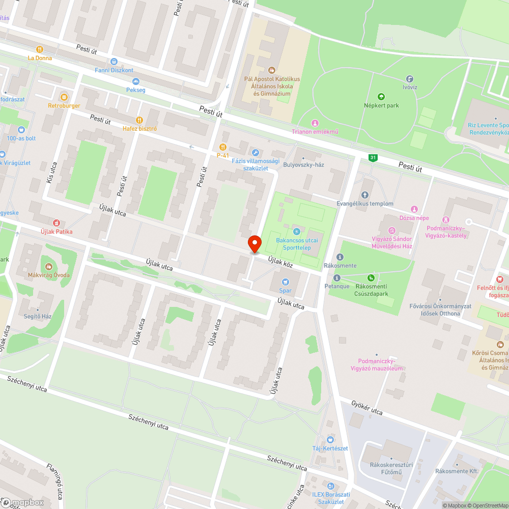 Fizikai akadály kérése bejelentés helye