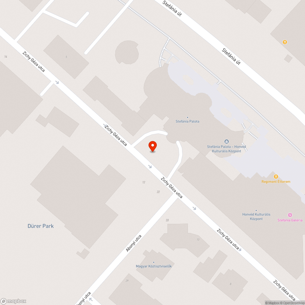 Megdöntött lámpaoszlop bejelentés helye