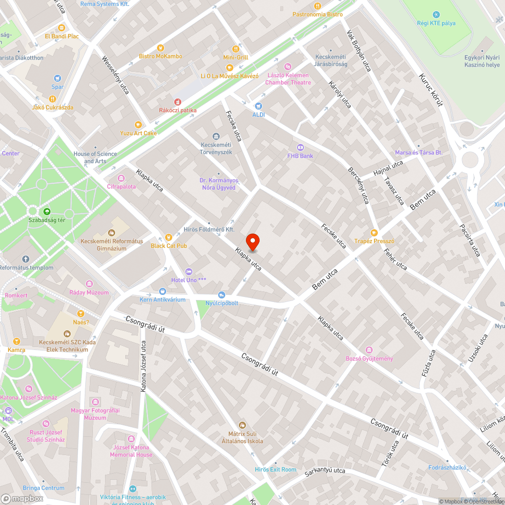 Megsüllyedt az út az akna körül bejelentés helye